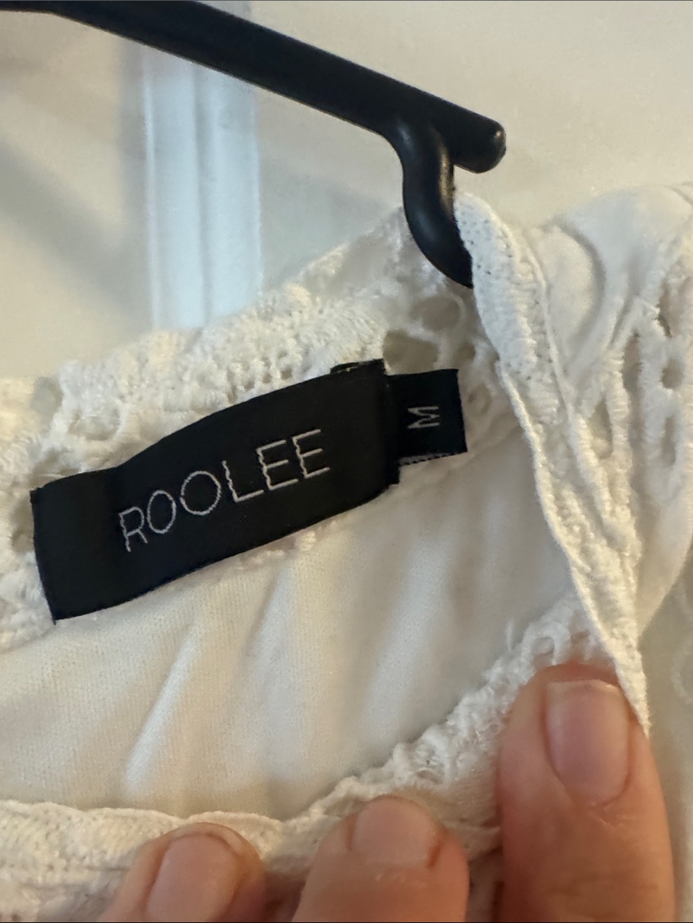 Roolee White Lace Midi Dress - Picture 2 of 8